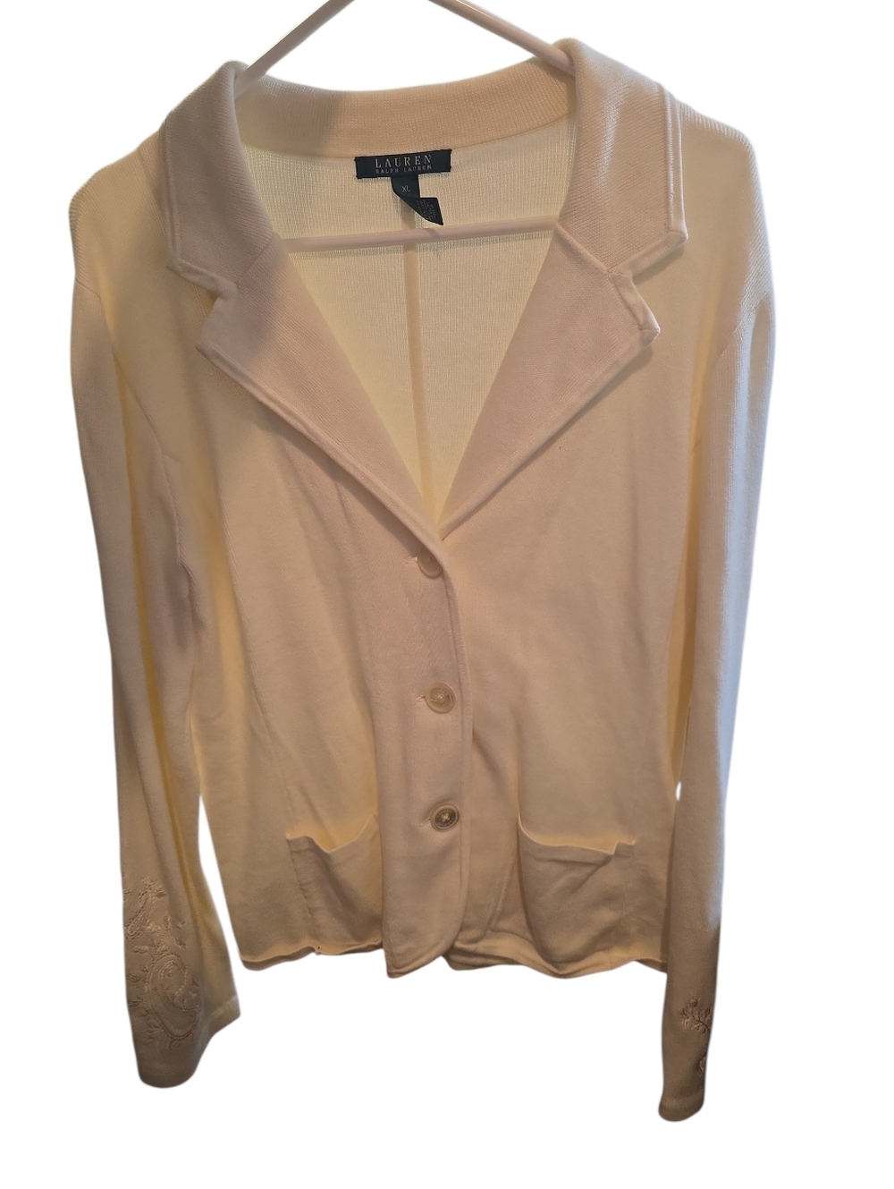 Lauren Ralph Lauren Cream Sweater - Picture 4 of 6